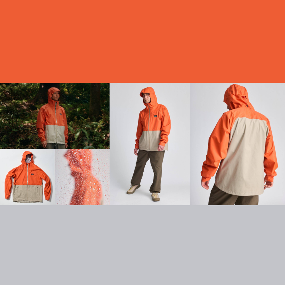 Mountain Hardwear Threshold Jacket Mens Orange Tan