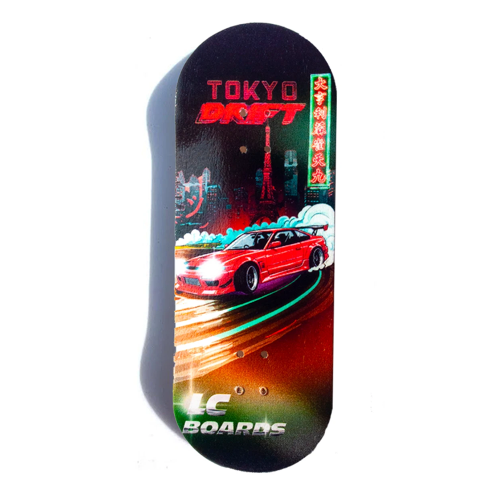 LC Tokyo Drift Fingerboard Complete Midnight Red 34mm