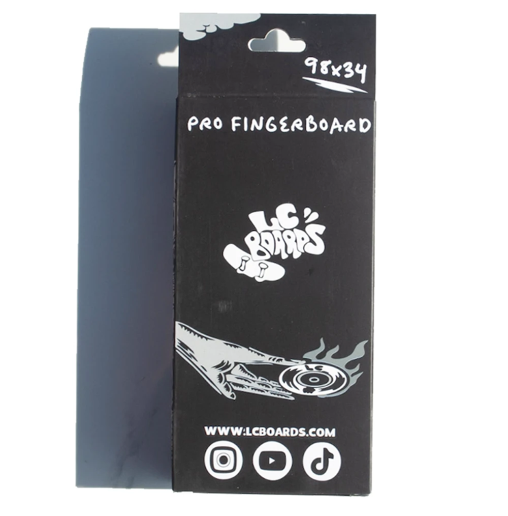 LC Bones Fingerboard Complete Red 34mm