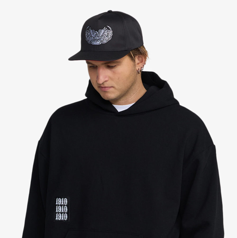 1910 Eagles Never Die Snapback Black