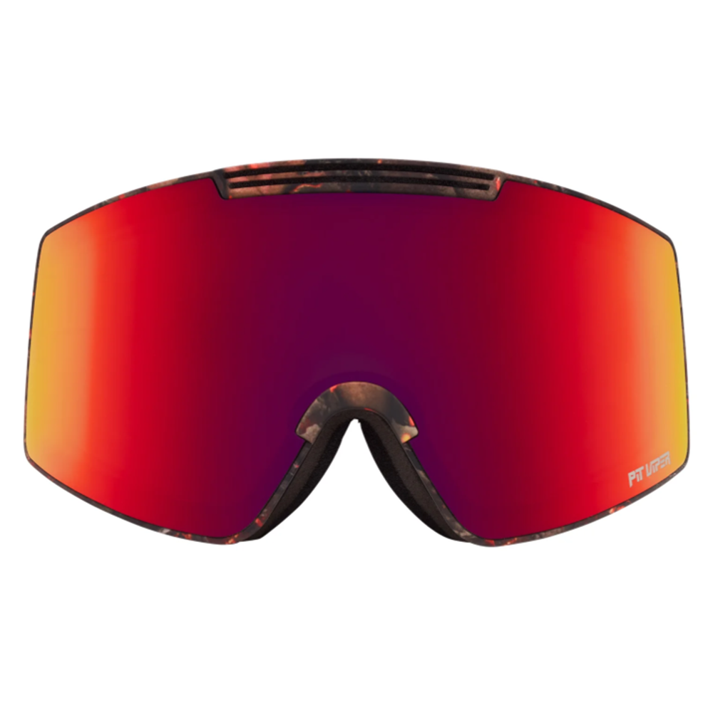 Pit Viper ProForm Snow Goggles Actual Bush Red