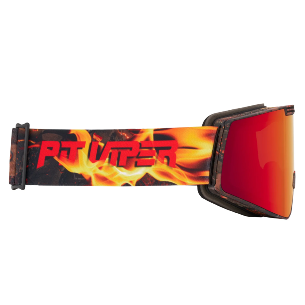 Pit Viper ProForm Snow Goggles Actual Bush Red