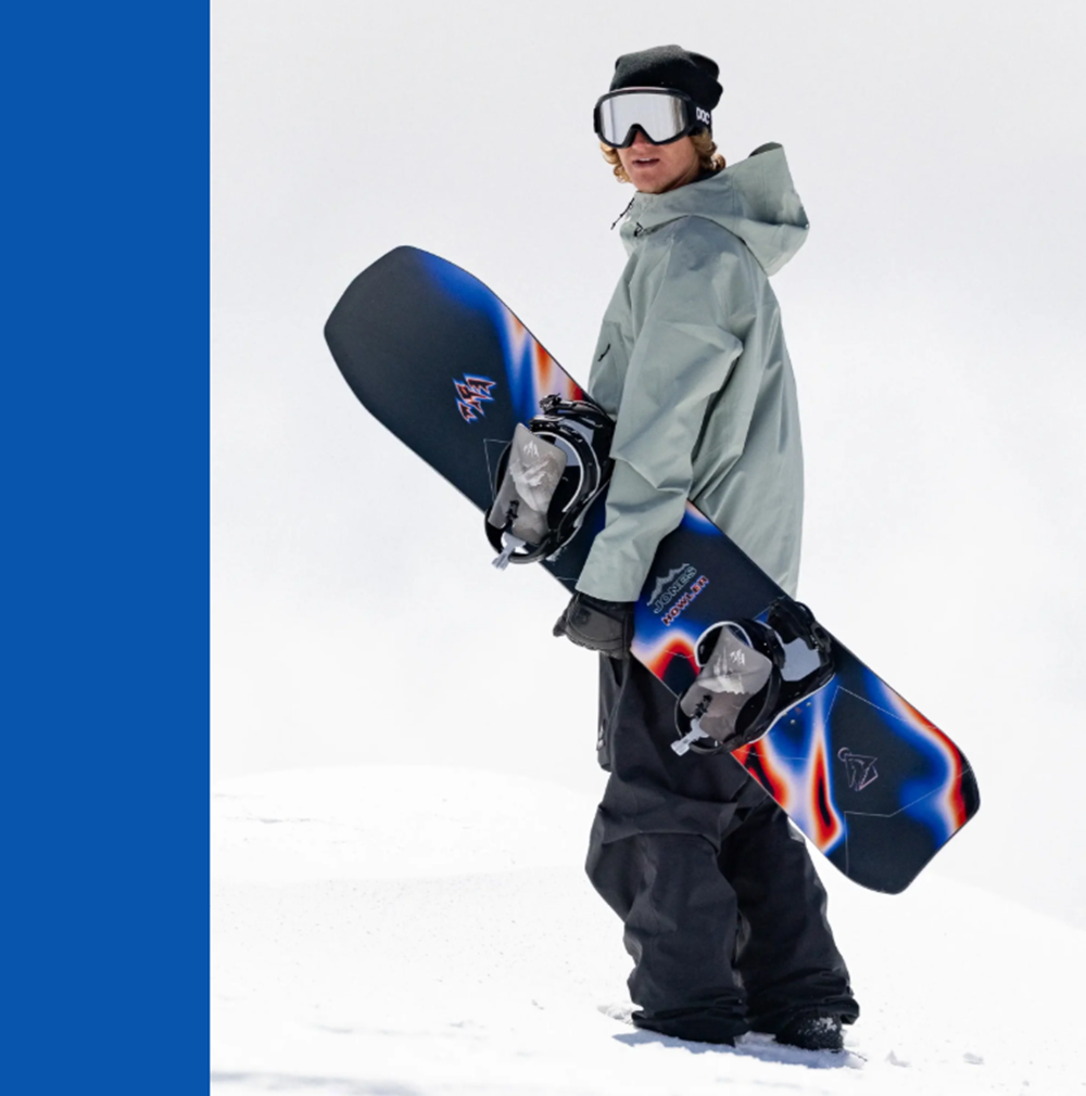 Jones Howler Snowboard 2627 Blue 160 Wide