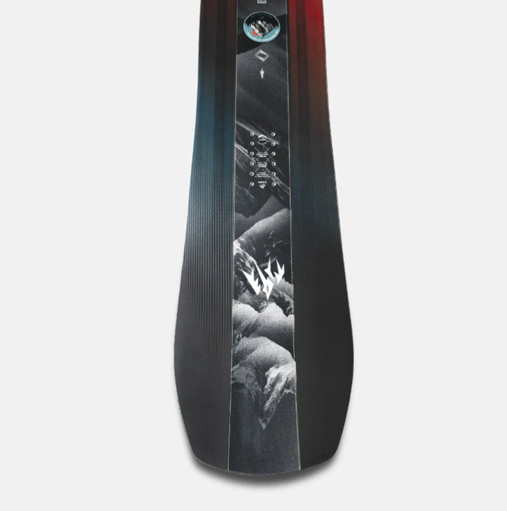 Jones Mountain Twin Snowboard 2627 Black 153 Wide