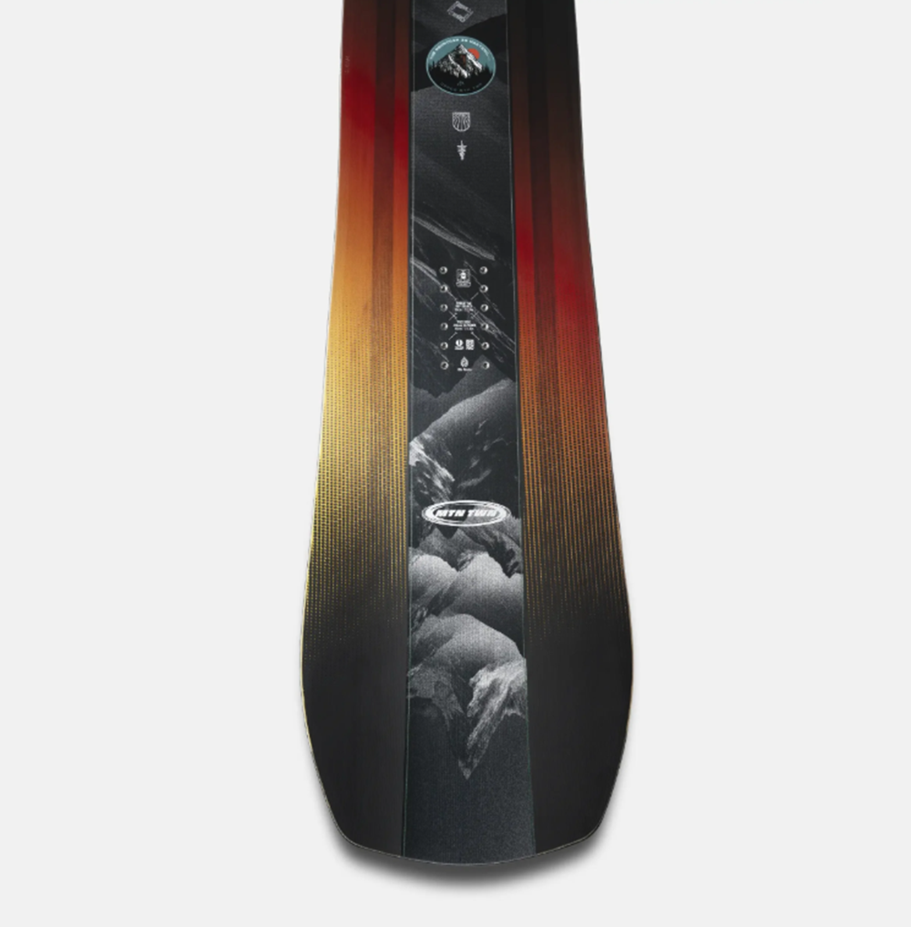 Jones Mountain Twin Snowboard 2627 Black 162 Wide