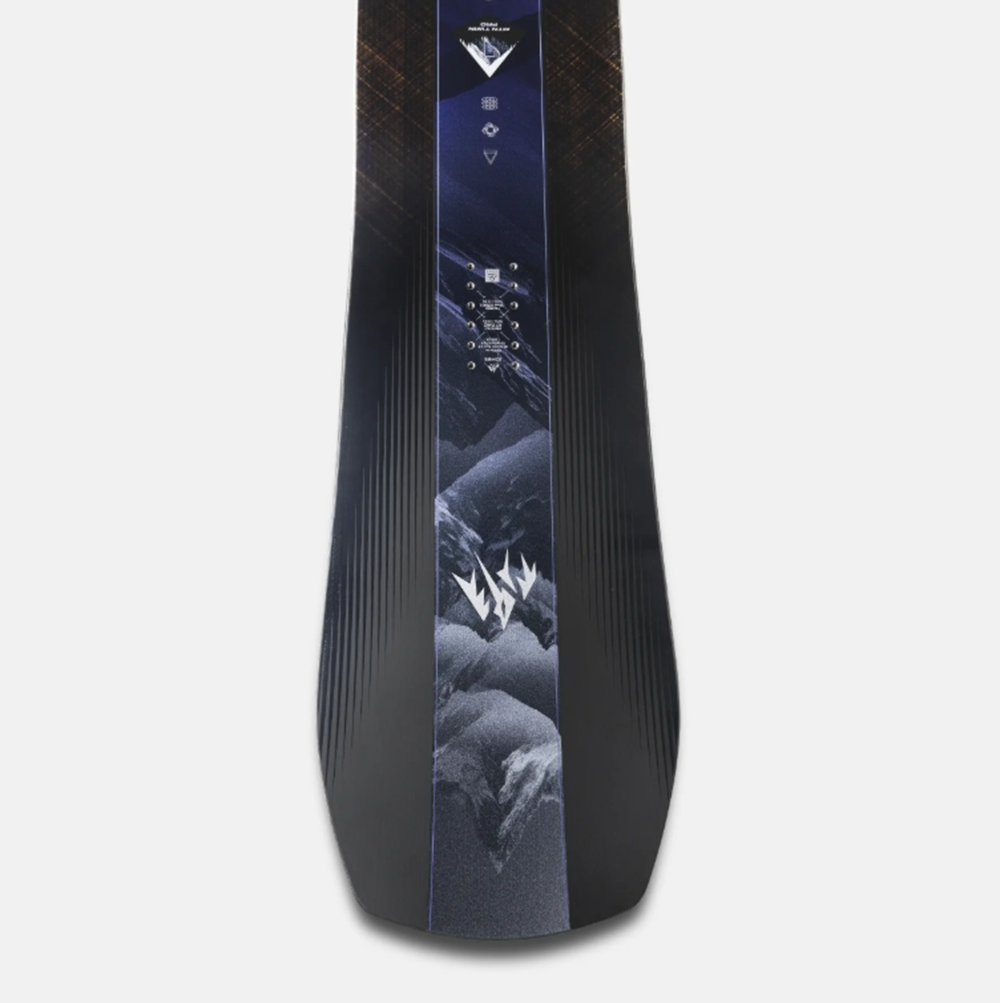 Jones Mountain Twin Pro Snowboard 2627 Black 159 Wide