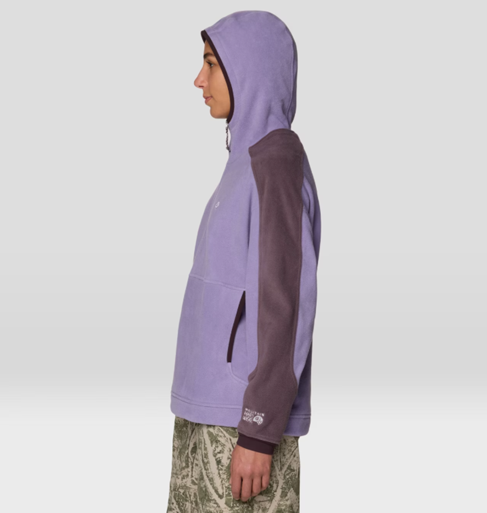 Mountain Hardwear Apres Pro Fleece Hood Womens Violet Purple Sage