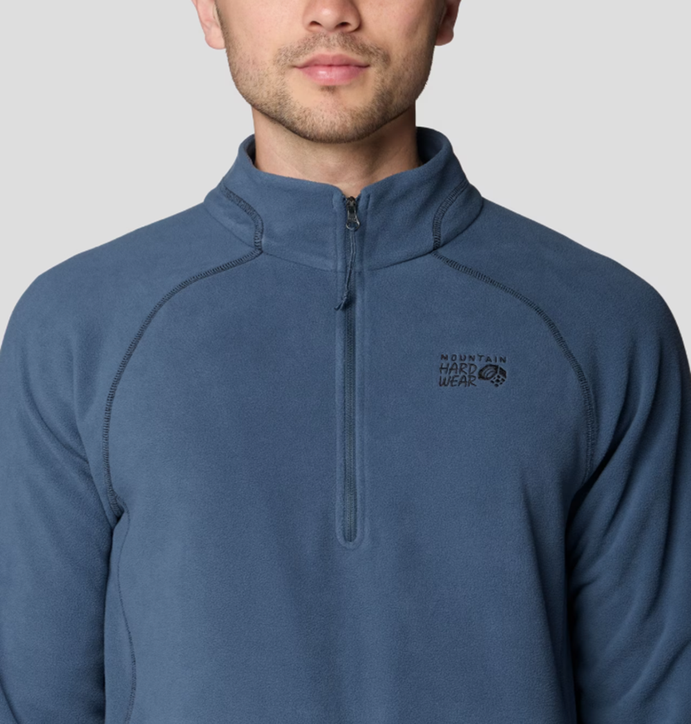 Mountain Hardwear Microchill Quarter Zip Mens Astral Blue