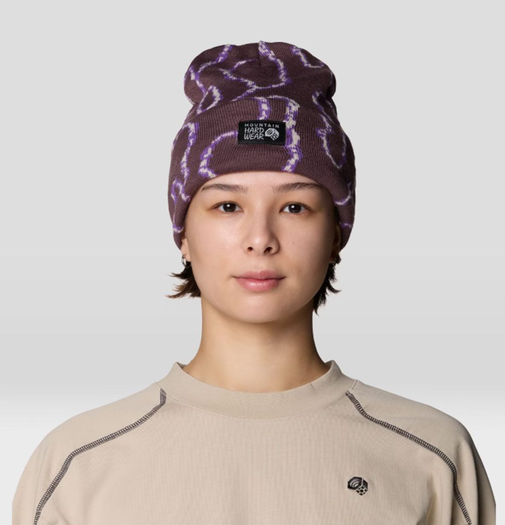 Mountain Hardwear Town Square Jacquard Beanie Purple Sage One Size