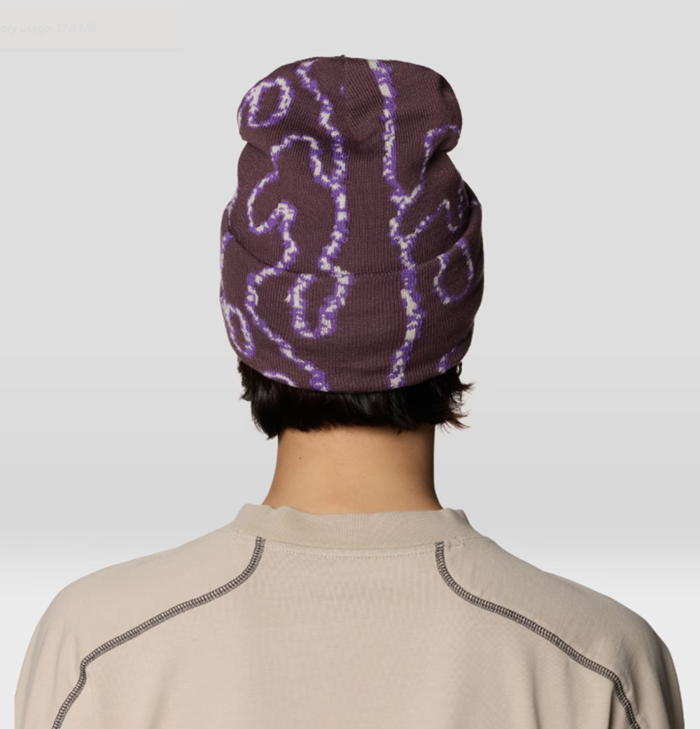 Mountain Hardwear Town Square Jacquard Beanie Purple Sage One Size