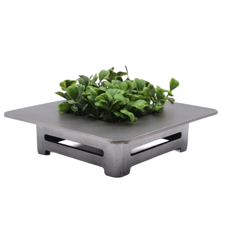 GrindRight Small Planter Raw 6x6x1.75"