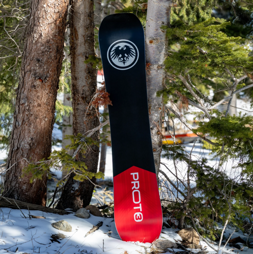 Never Summer Proto Type 3 Snowboard 2627 Black 157