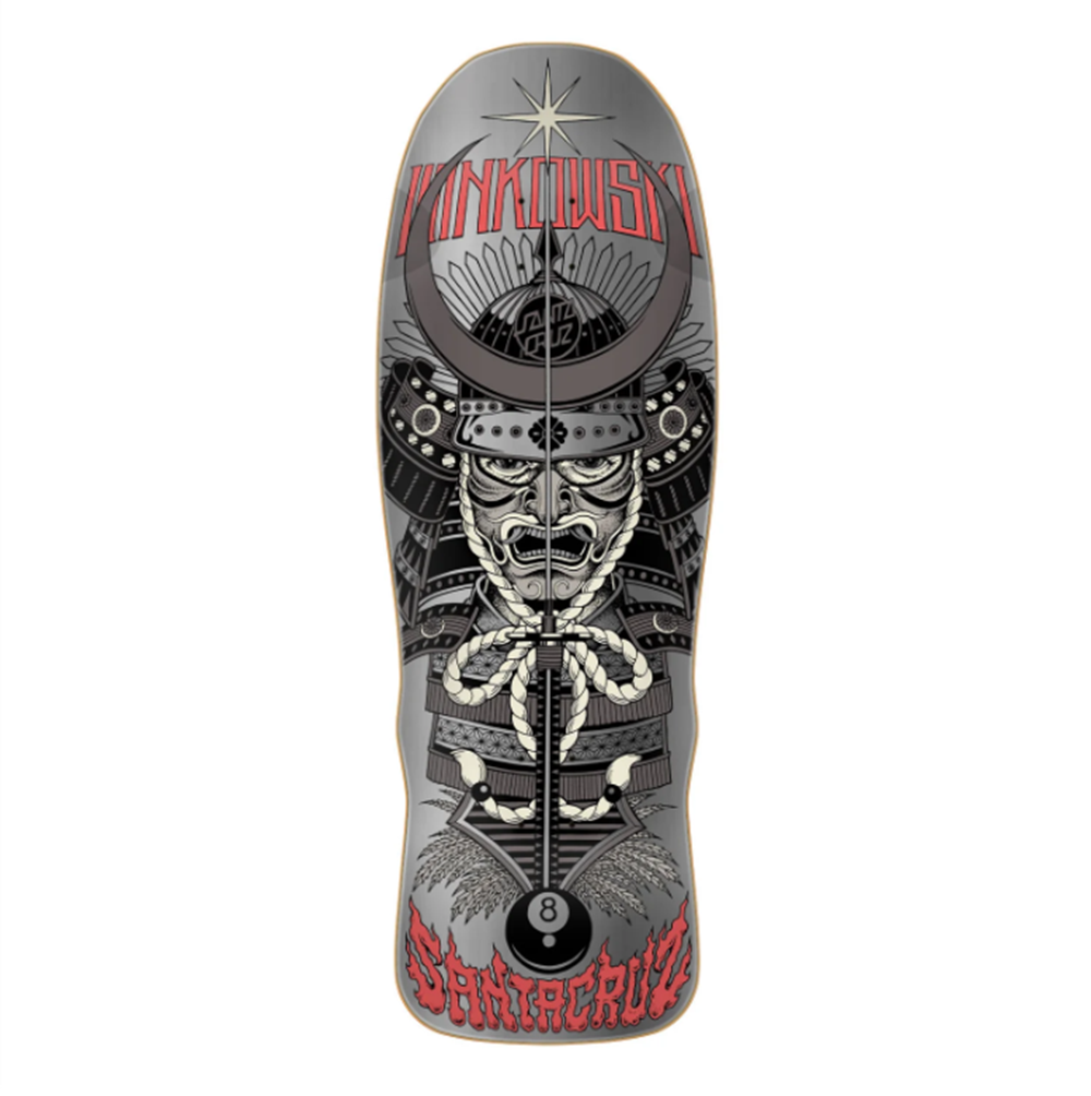 Santa Cruz Winkowski Samurai VX Skateboard Deck Silver 10.35x15WB