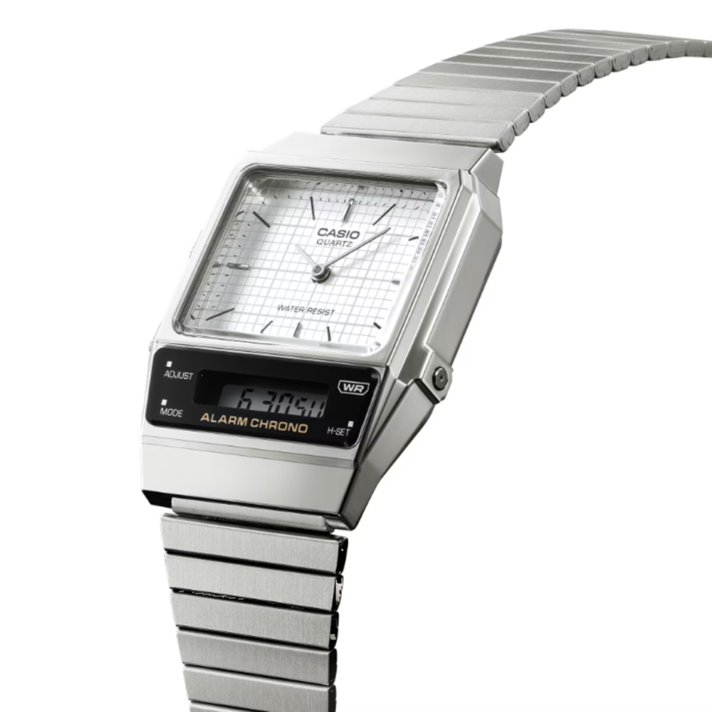 Casio AQ800E-7A Watch Silver
