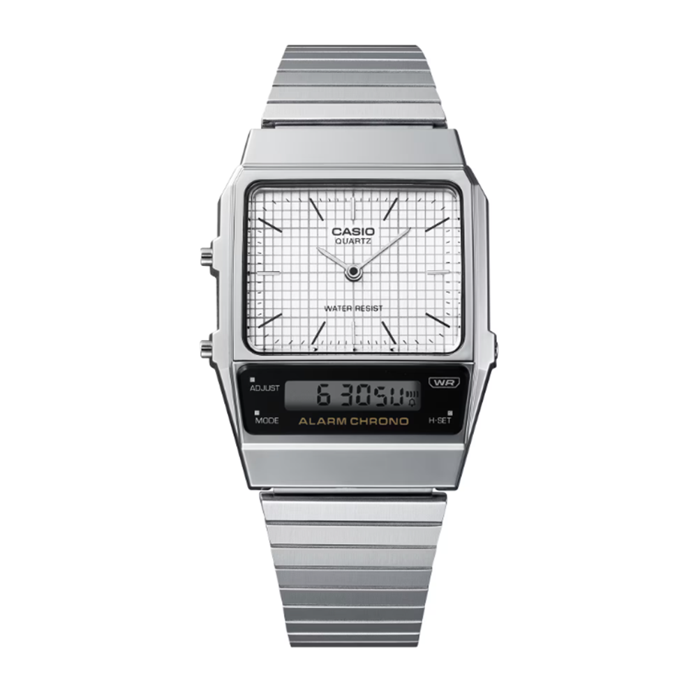 Casio AQ800E-7A Watch Silver