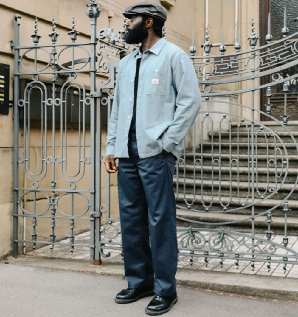 Brixton Trademark Chino Pants Washed Navy