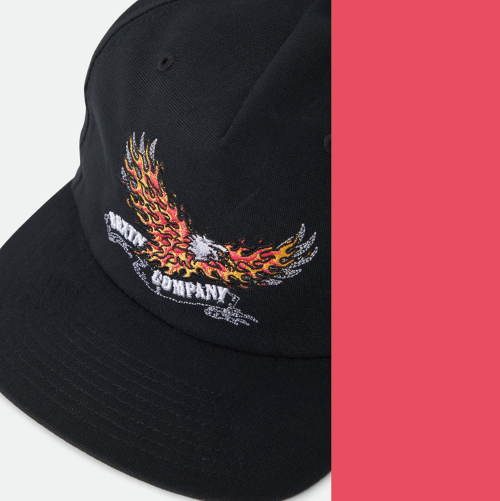 Brixton Blazing Hat Snapback Black