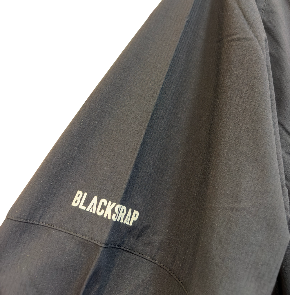 Blackstrap Cirq Full Zip Windbreaker Mens Black