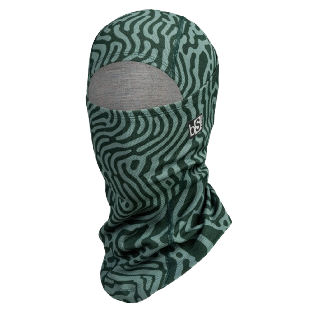 Blackstrap Merino Expedition Hood Obsidian