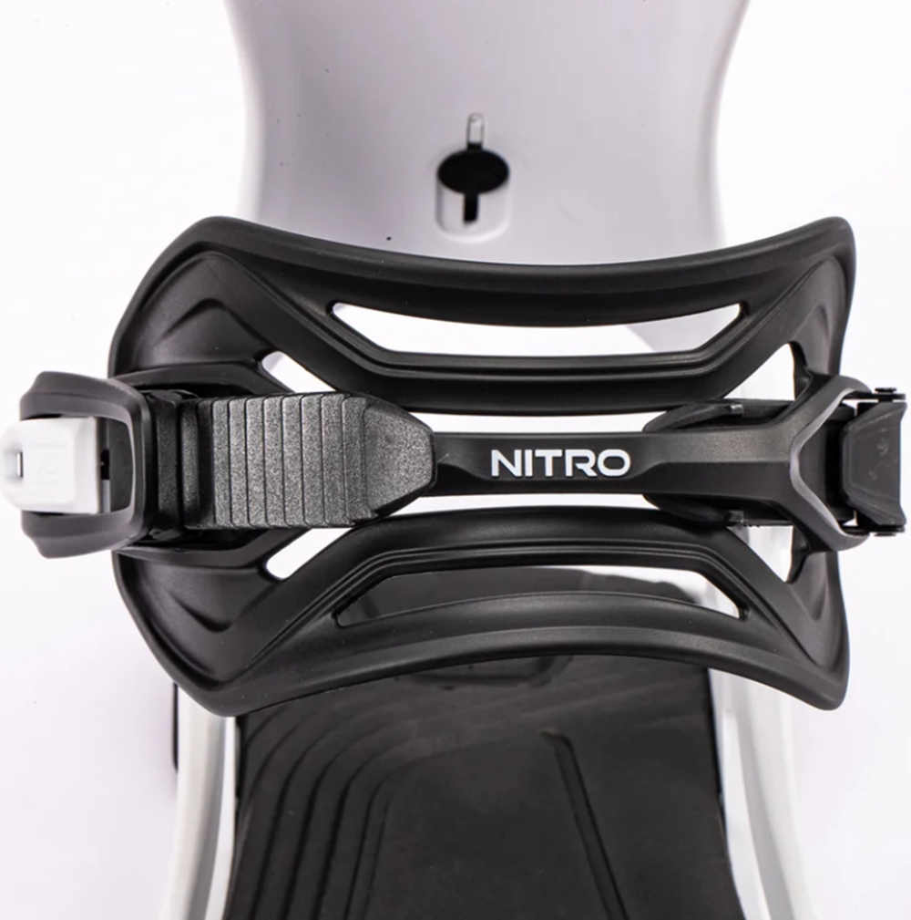 Nitro Talent Snowboard Bindings 2027 White Black Small