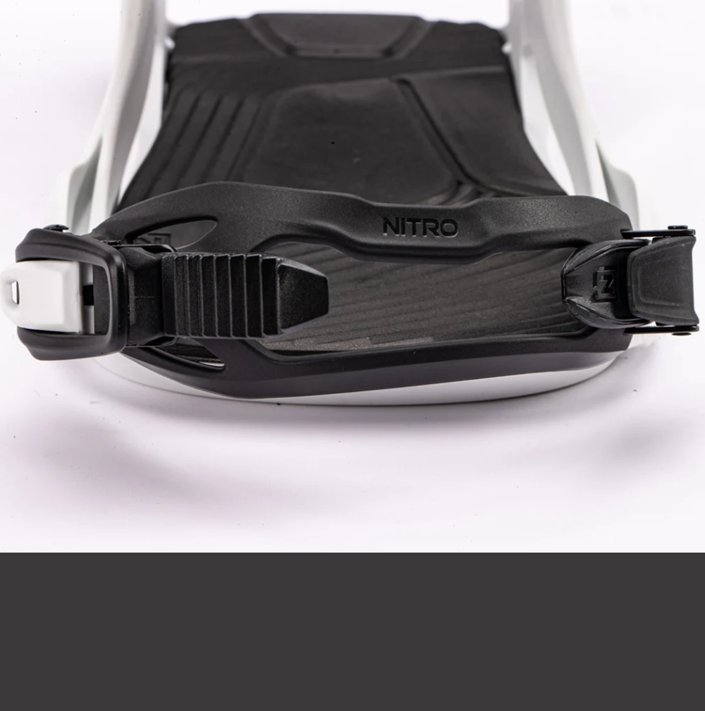 Nitro Talent Snowboard Bindings 2027 White Black Small