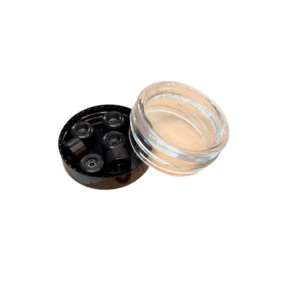 PipSqueak FR Fingerboard Wheels Black 7.6 Wide