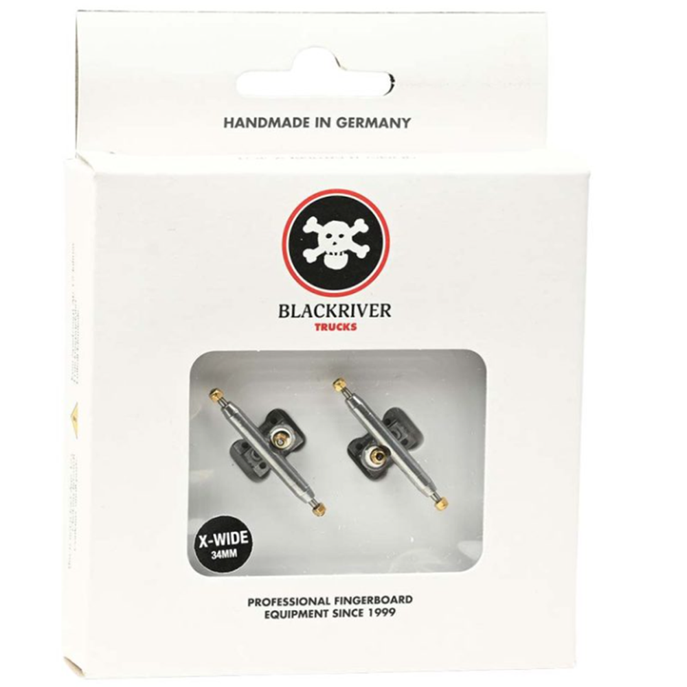 Blackriver Pro Fingerboard Trucks BRTs 3.0 Raw Edition 34mm