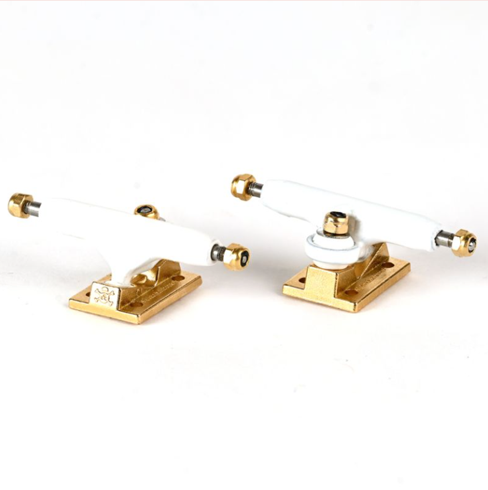Blackriver Pro Fingerboard Trucks BRTs 3.0 Gold White 29mm