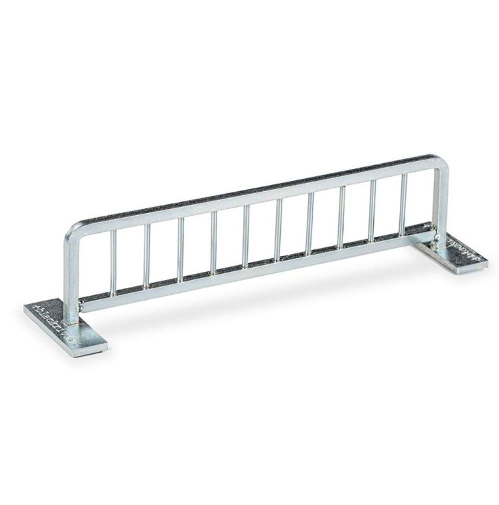 Blackriver Bike Rack Fingerboard Rail Silver 10inch