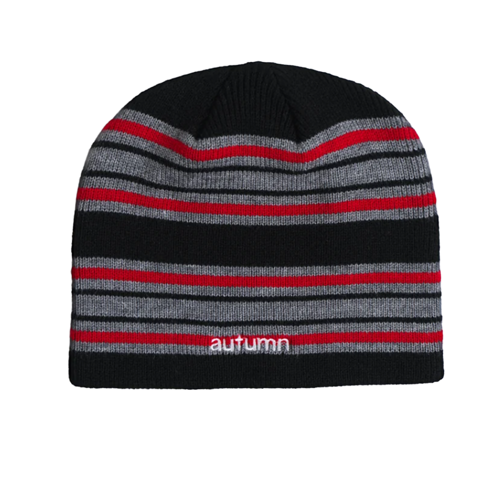 Autumn Warp Beanie Black