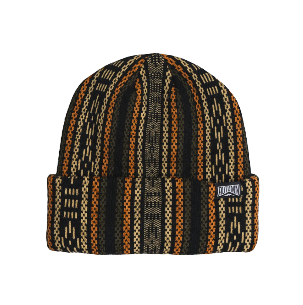 Autumn Knapsack Beanie Black