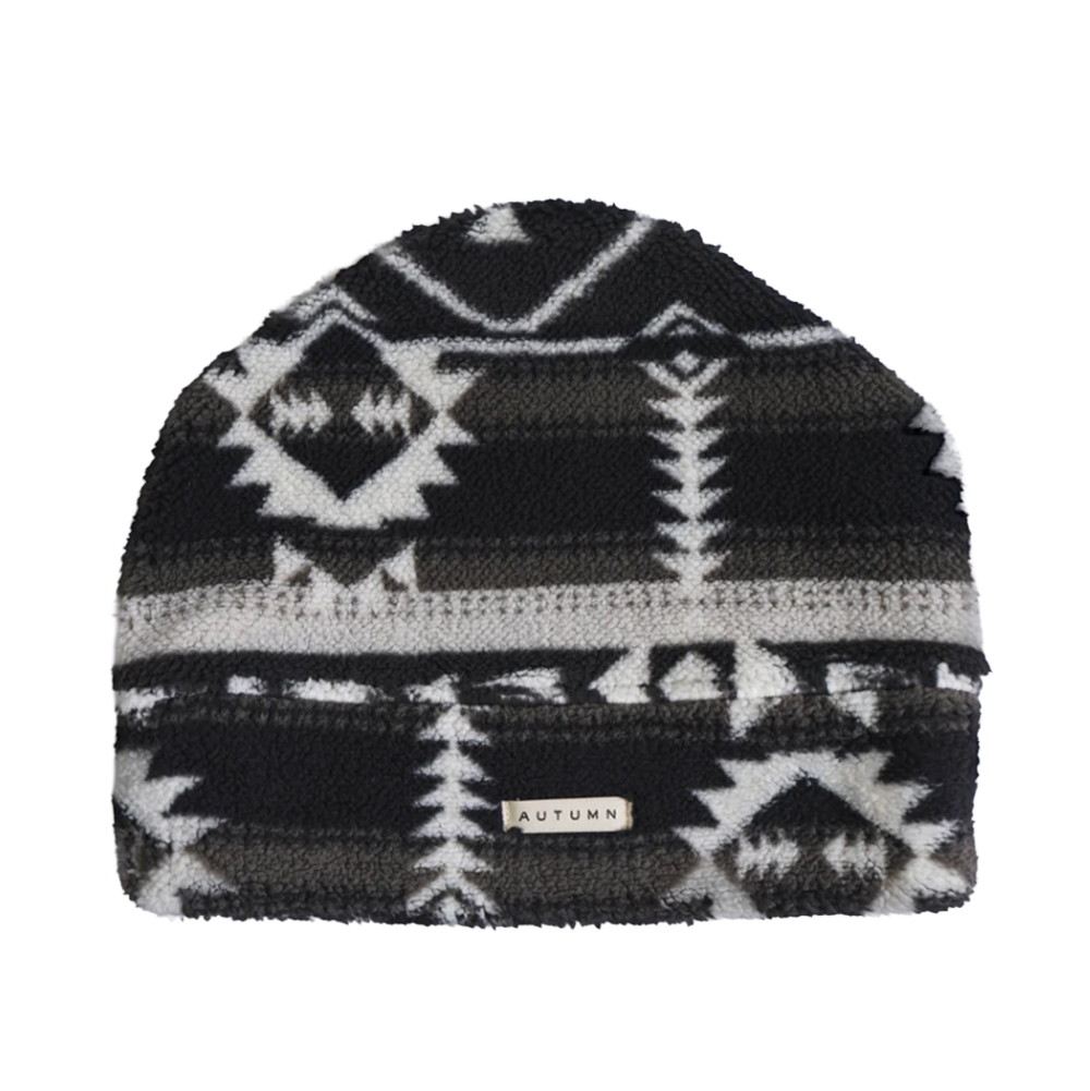 Autumn Mounatin Goat Beanie Black
