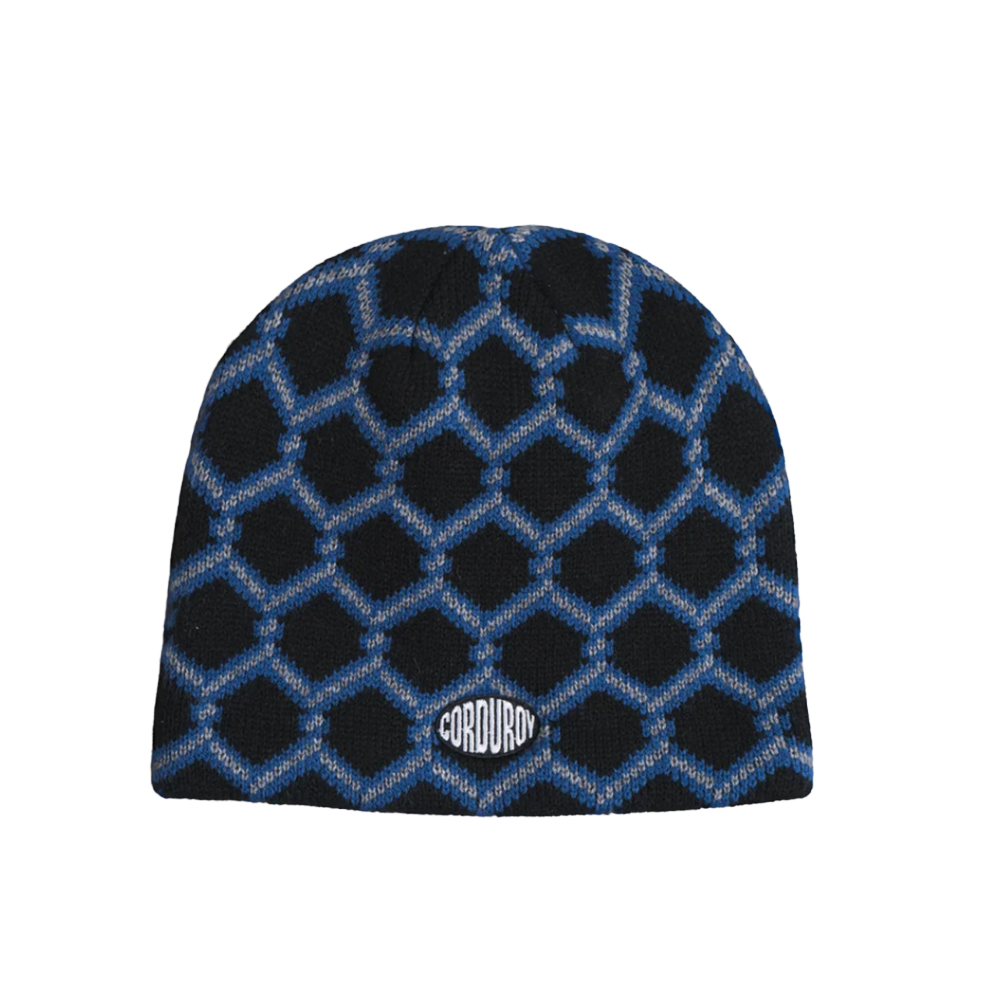 Corduroy Keep Out Skully Black