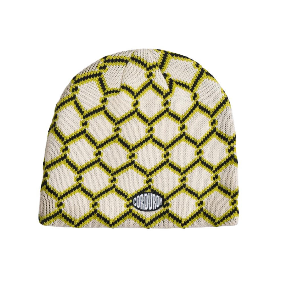 Corduroy Keep Out Skully EggShell
