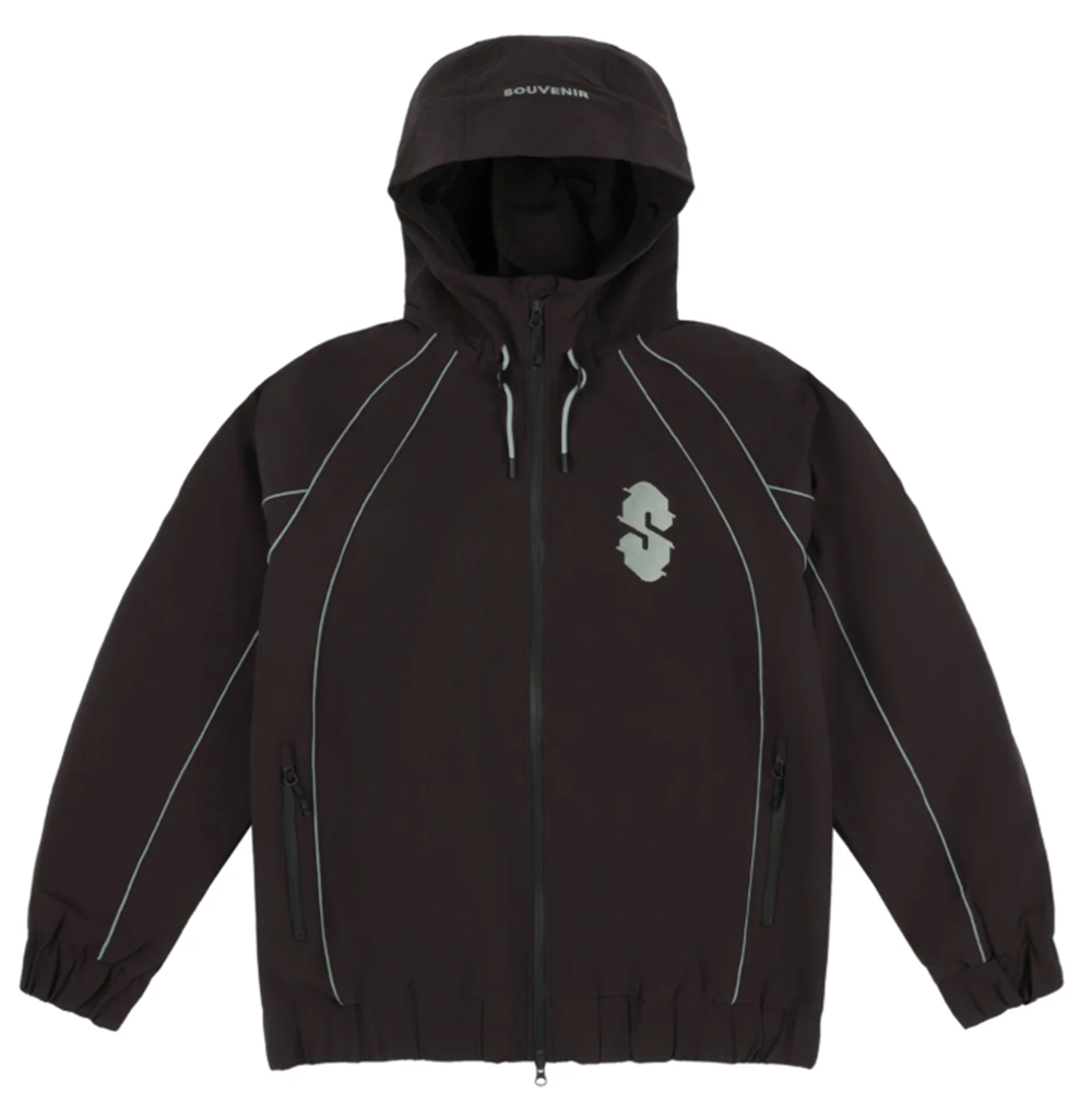 Souvenir Insulated Track Jacket Cocoa