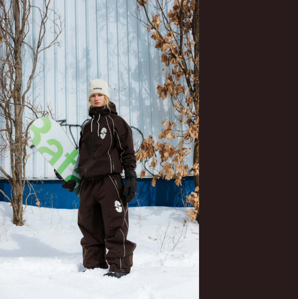 Souvenir Insulated Track Jacket Cocoa