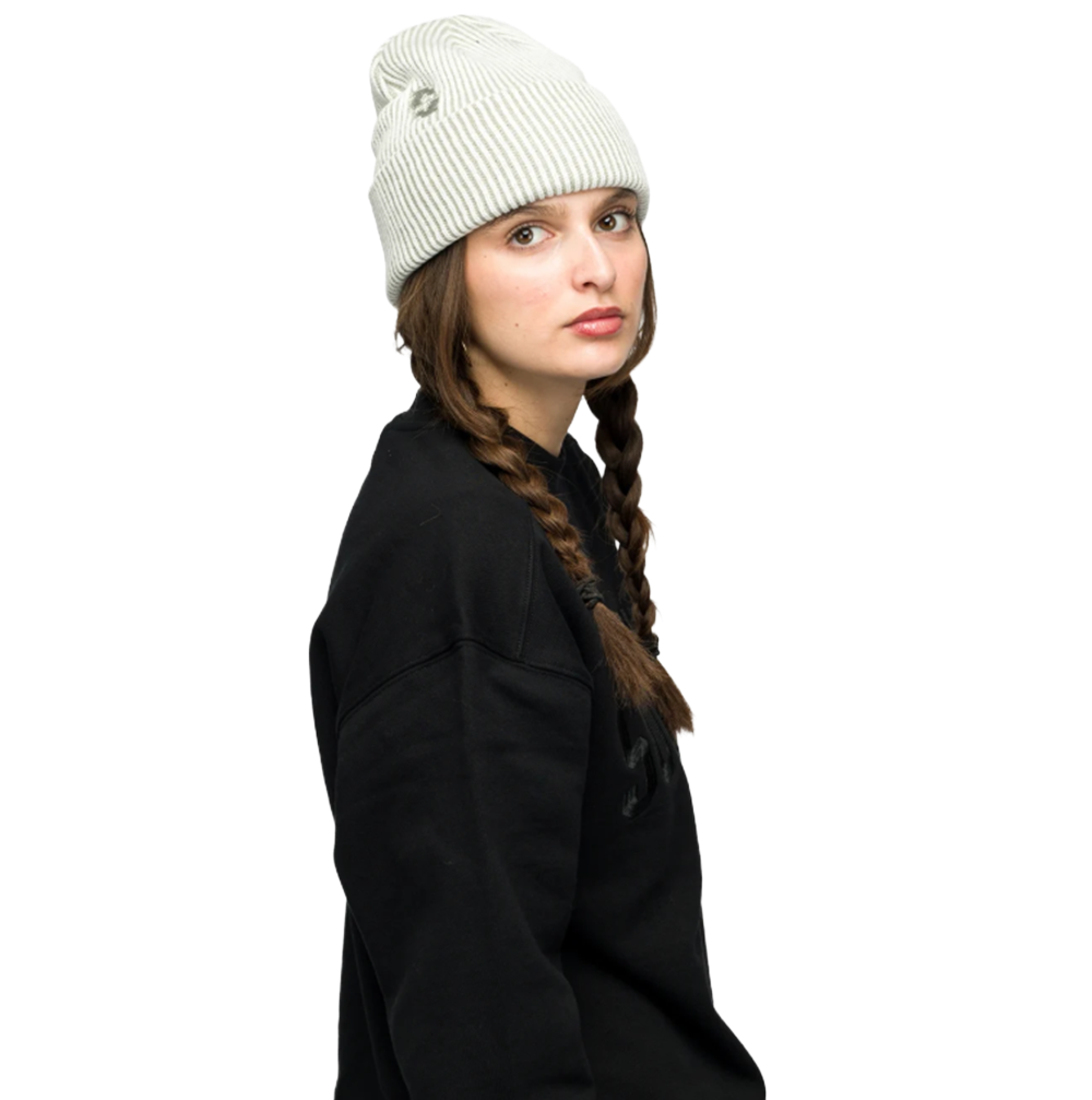 Souvenir Two Tone Rib Beanie Marshmallow