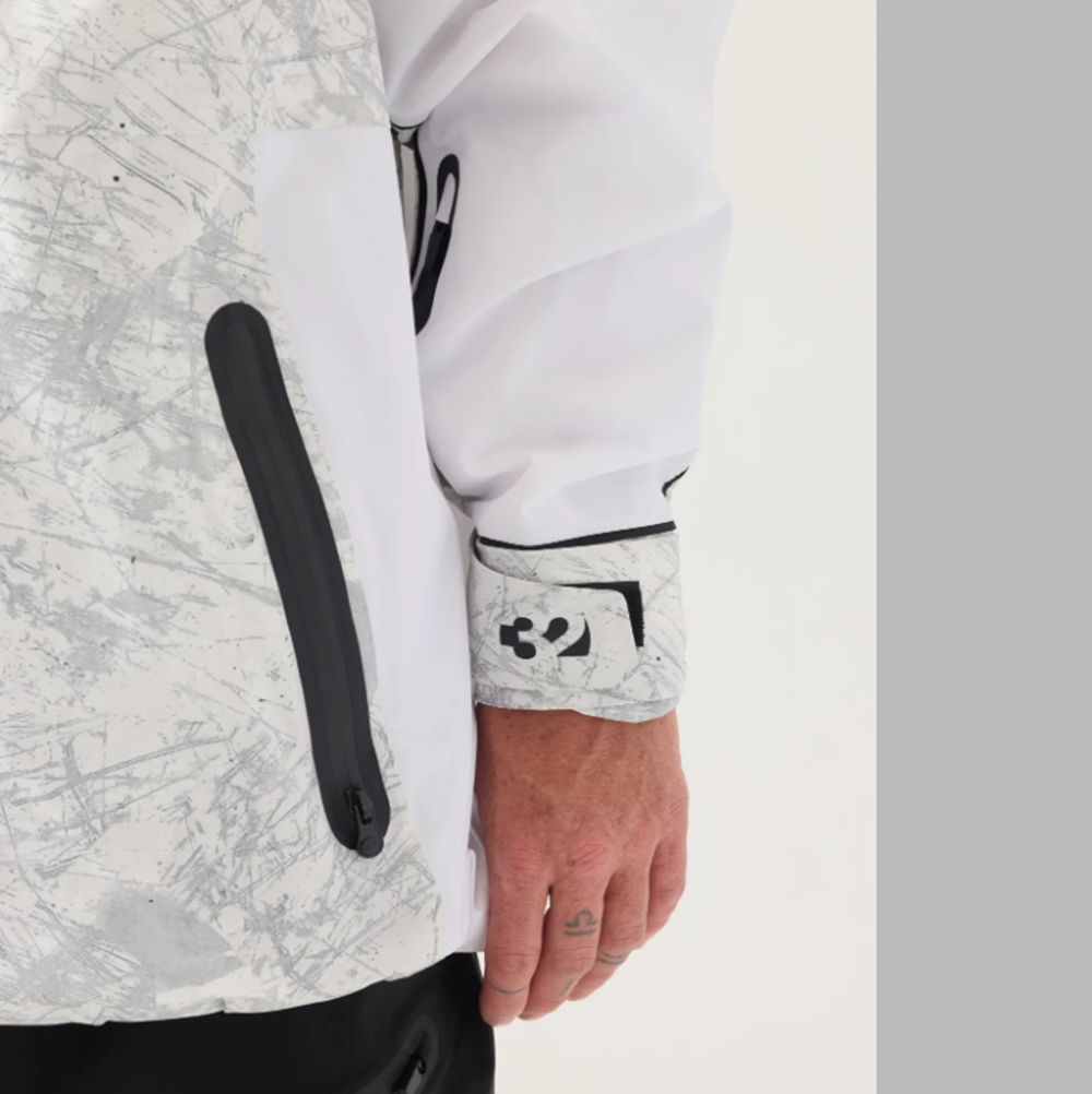 ThirtyTwo 32 Light Anorak Black White