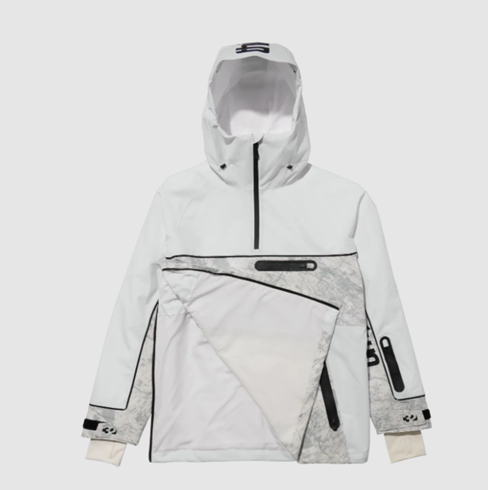 ThirtyTwo 32 Light Anorak Black White