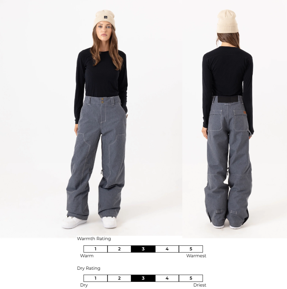 Roxy Calico Snow Pants Denim