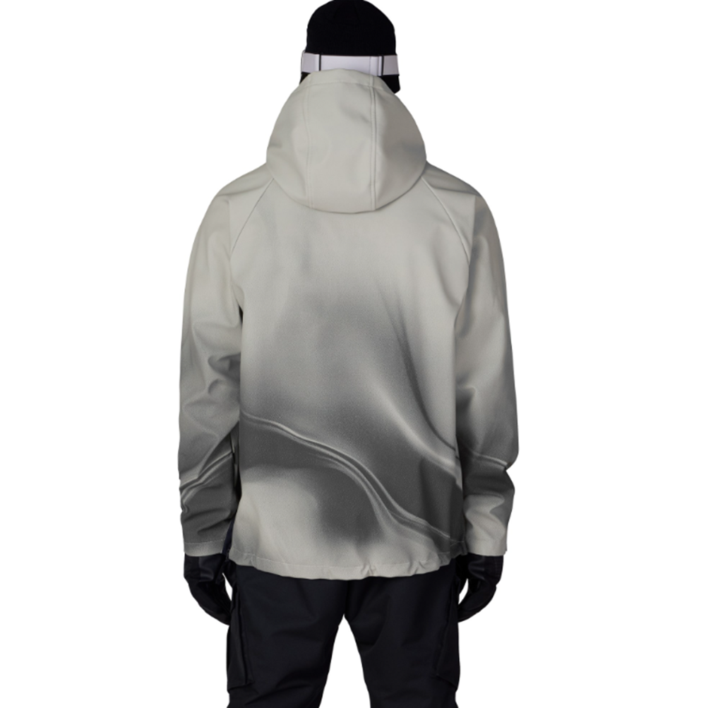 686 Waterproof Hoody Limestone Burnt Dunes Small