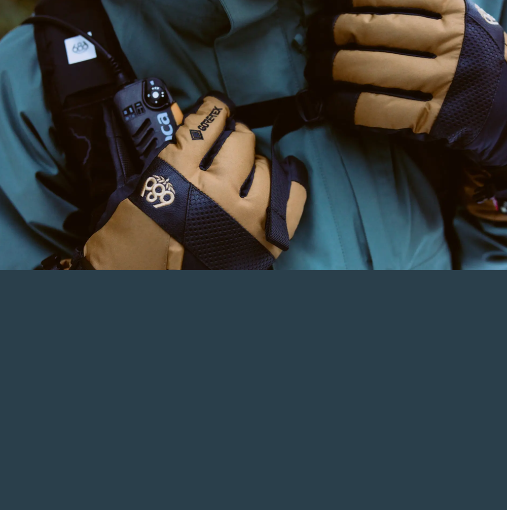 686 Smarty Gauntlet GoreTex Gloves Moss Green