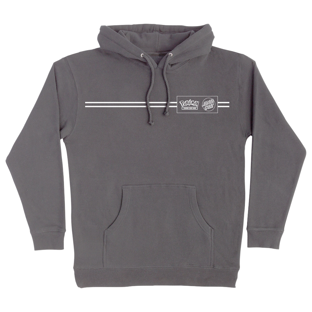 Santa Cruz Pokemon Energy Dot Midweight Hoodie Charcoal S