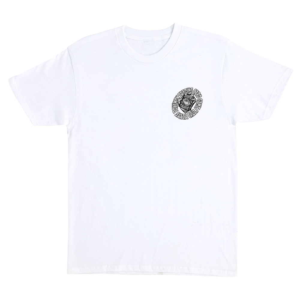 Santa Cruz Pokemon Hand Heavy Tshirt White S