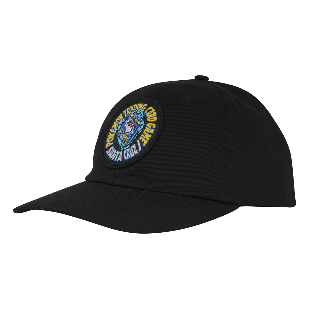 Santa Cruz Pokemon Hand Snapback Black ADULT