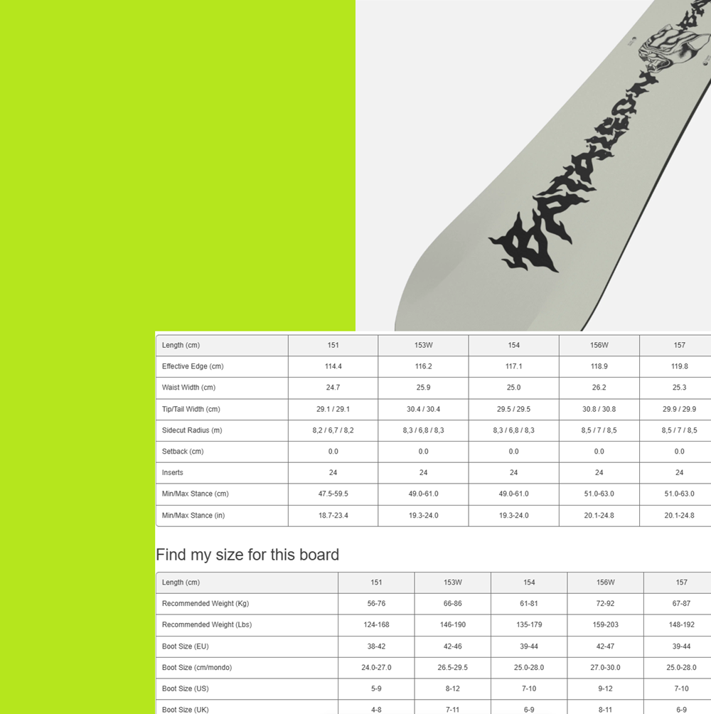 Bataleon Disaster Snowboard 2027 White 153W