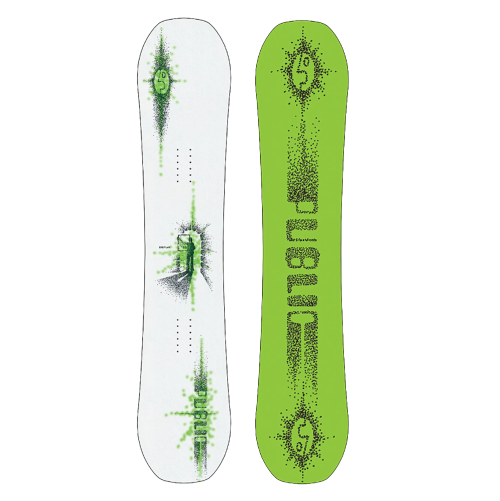 Public Display Snowboard 2027 White Green 156