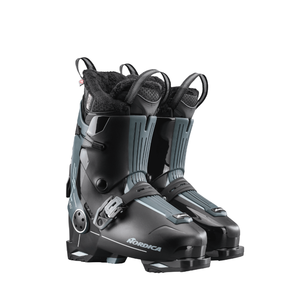 Nordica HFW 85 GW Womens Ski Boots Black Aqua 25.5