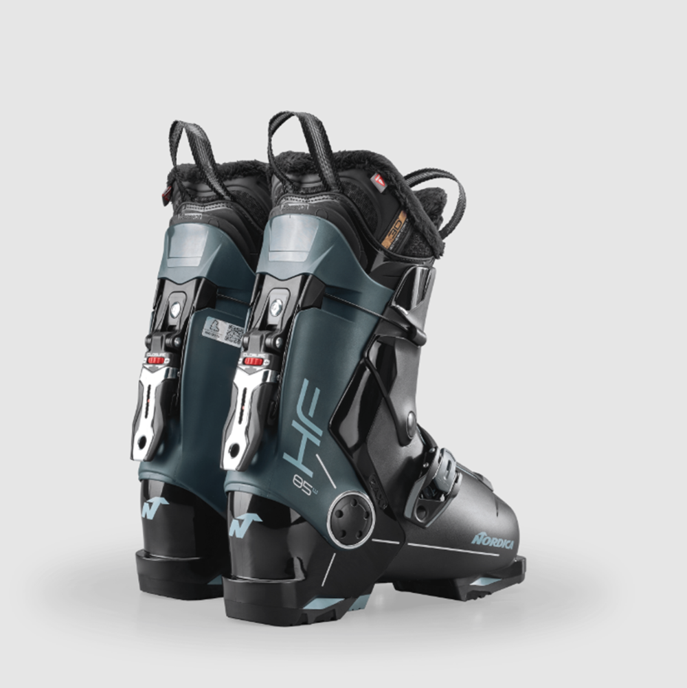 Nordica HFW 85 GW Womens Ski Boots Black Aqua