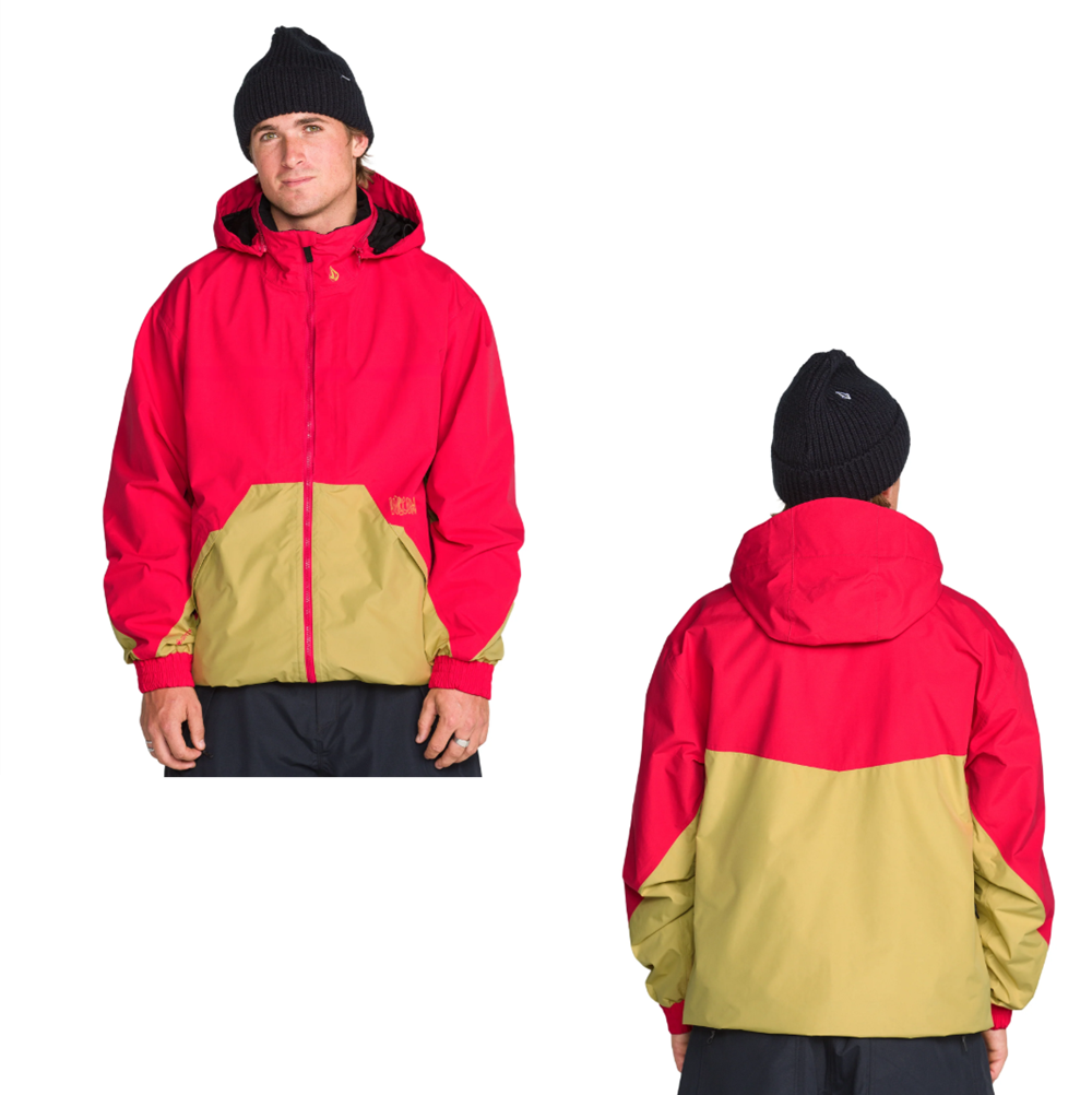 Volcom Longo Goretex Jacket Bright Cherry